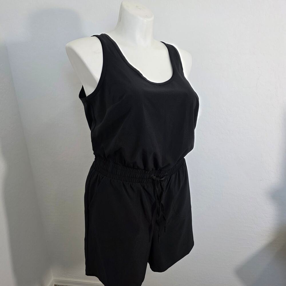 Torrid Stretch Woven Active
Romper With Surplice Back - Picture 4 of 7